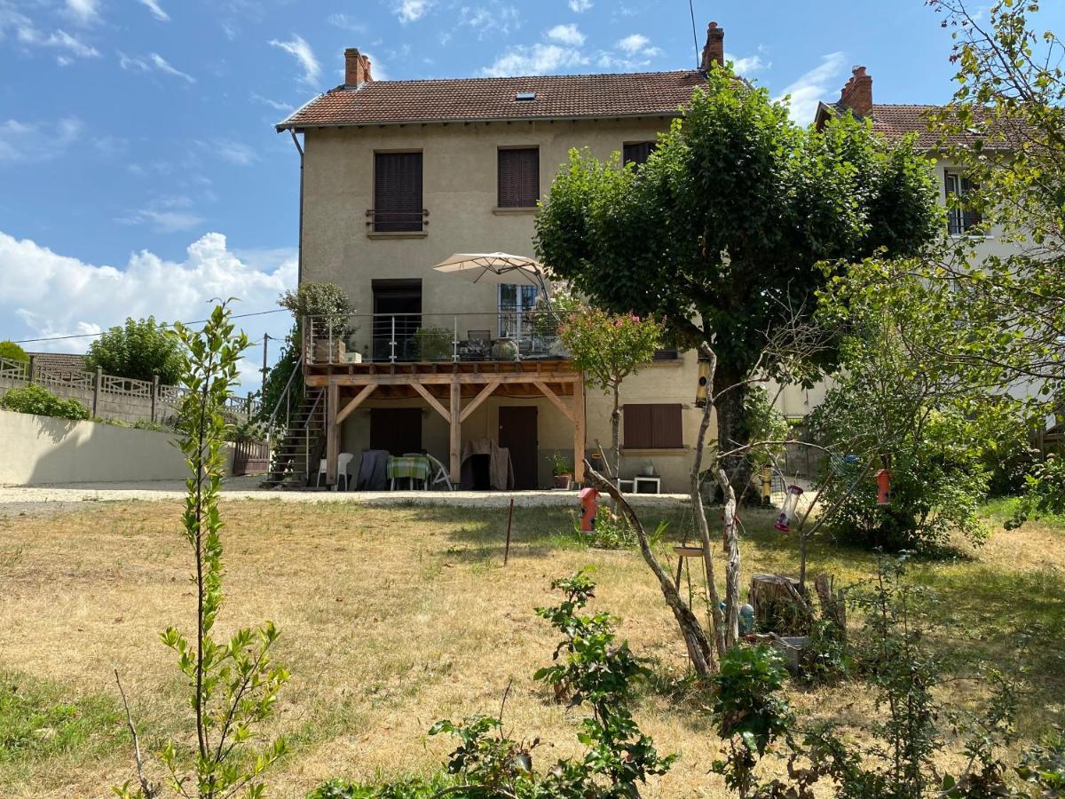 Charmant F1 Avec Terrasse Et Vue Sur Jardin Arbore - Fraicheur Naturelle Du Rez De Jardin - Parking Bellerive-sur-Allier Eksteriør bilde